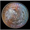 Image 3 : ***Auction Highlight*** 1896-p Rainbow Toned Morgan Dollar $1 Graded Choice Unc PL By USCG (fc)