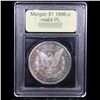 Image 4 : ***Auction Highlight*** 1896-p Rainbow Toned Morgan Dollar $1 Graded Choice Unc PL By USCG (fc)
