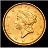 Image 2 : ***Auction Highlight*** 1852 Gold Dollar $1 Grades Select Unc (fc)