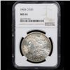Image 2 : NGC 1904-o Morgan Dollar $1 Graded ms64 By NGC