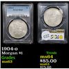 Image 1 : PCGS 1904-o Morgan Dollar $1 Graded ms63 By PCGS