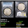 Image 1 : PCGS 1898-o Morgan Dollar $1 Graded ms64 By PCGS