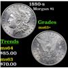 Image 1 : 1880-s Morgan Dollar $1 Grades Select+ Unc