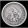 Image 3 : 1861-p Seated Liberty Quarter 25c Grades vg+
