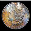 Image 2 : 1882-o Rainbow Toned Morgan Dollar $1 Grades Choice Unc