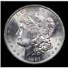 Image 2 : 1881-s Morgan Dollar $1 Grades GEM+ Unc