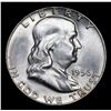 Image 2 : 1956-p Franklin Half Dollar 50c Grades Select Unc FBL