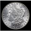 Image 2 : 1887-p Morgan Dollar $1 Grades Choice+ Unc