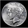 Image 2 : 1927-p Peace Dollar $1 Grades Select Unc