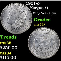1901-o Morgan Dollar $1 Grades Choice+ Unc