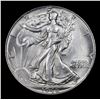 Image 2 : 1946-p Walking Liberty Half Dollar 50c Grades Select+ Unc