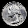 Image 2 : 1950-s Washington Quarter 25c Grades Choice+ Unc