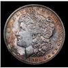 Image 2 : 1881-s Rainbow Toned Morgan Dollar $1 Grades Select Unc