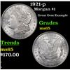 Image 1 : 1921-p Morgan Dollar $1 Grades GEM Unc