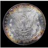 Image 3 : 1902-o Rainbow Toned Major Mint Error Morgan Dollar $1 Grades Choice Unc
