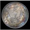 Image 3 : 1886-p Rainbow Toned Morgan Dollar $1 Grades Choice+ Unc