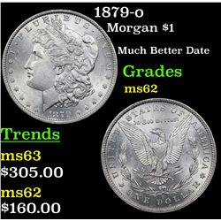 1879-o Morgan Dollar $1 Grades Select Unc