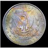 Image 3 : 1886-p Rainbow Toned Morgan Dollar $1 Grades Choice Unc