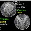Image 1 : 1879-s Morgan Dollar $1 Grades Choice Unc