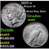 Image 1 : 1927-s Peace Dollar $1 Grades Select Unc