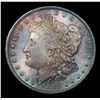 Image 2 : 1885-o Rainbow Toned Morgan Dollar $1 Grades Choice+ Unc