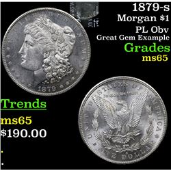 1879-s Morgan Dollar $1 Grades GEM Unc