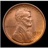 Image 2 : 1909 vdb Lincoln Cent 1c Grades Gem+ Unc RB