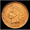 Image 2 : 1899 Mint Error Indian Cent 1c Grades Choice Unc RD
