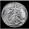 Image 2 : 1942-p Walking Liberty Half Dollar 50c Grades GEM Unc