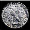 Image 3 : 1945-p Walking Liberty Half Dollar 50c Grades Choice Unc
