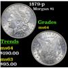 Image 1 : 1879-p Morgan Dollar $1 Grades Choice Unc