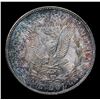 Image 3 : 1921-d Rainbow Toned Morgan Dollar $1 Grades Choice Unc