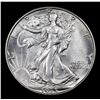 Image 2 : 1935-d Walking Liberty Half Dollar 50c Grades Select+ Unc