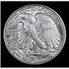 Image 3 : 1935-d Walking Liberty Half Dollar 50c Grades Select+ Unc