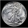 Image 2 : 1938-p Walking Liberty Half Dollar 50c Grades GEM+ Unc