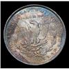 Image 3 : 1886-p Colorfly Toned Vam 6B R5 Morgan Dollar $1 Grades Select Unc