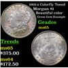 Image 1 : 1901-o Colorfly Toned Morgan Dollar $1 Grades GEM Unc