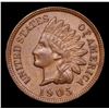 Image 2 : 1905 Indian Cent 1c Grades Select+ Unc BN