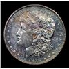 Image 2 : 1878-s Colorfly Toned Vam 21 Morgan Dollar $1 Grades Choice+ Unc