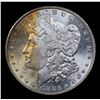 Image 2 : 1886-p Rainbow Toned Vam 4 Morgan Dollar $1 Grades Select+ Unc