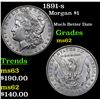 Image 1 : 1891-s Morgan Dollar $1 Grades Select Unc
