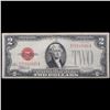 Image 2 : 1928G $2 Red seal United States Note Grades vf++