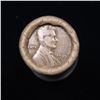 Image 2 : Mixed small cents 1c orig shotgun roll, 1919-s Wheat Cent, 1891 Indian Cent other end, McDnalds Wrap