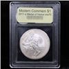 Image 2 : 2011-s Medal of Honor Modern Commem Dollar $1 Graded ms70, Perfection By USCG