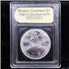 Image 2 : 1992-d Columbus Modern Commem Dollar $1 Graded ms70, Perfection By USCG