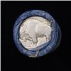Image 3 : Buffalo Nickel Shotgun Roll in Old Bank Style 'Bell Telephone'  Wrapper 1918 & s Mint Ends Grades