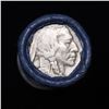 Image 2 : Buffalo Nickel Shotgun Roll in Old Bank Style 'Bell Telephone'  Wrapper 1917 & d Mint Ends Grades