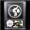 Image 3 : Proof ***Auction Highlight*** 1991-P Korean War Modern Commem Dollar $1 Graded GEM++ Proof Deep Came