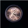 Image 2 : ***Auction Highlight*** Uncirculated Lincoln 1c roll, 1982-p Copper Small Date 50 pcs Grades (fc)