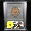 Image 5 : ***Auction Highlight*** 1828 Classic Head half cent 1/2c Graded Select Unc BN By USCG (fc)
